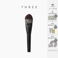 THREE Pristine Complexion Powder Foundation Brush ทรี พิสทีน คอมเพล็กชั่น พาวเดอร์ ฟาวเดชั่น บรัช แปรงรองพื้นที่ปกปิดแนบเนียน