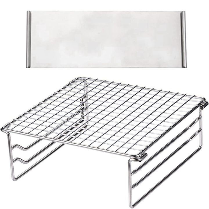folding-grill-grate-camping-grill-stainless-steel-folding-grill-mini-outdoor-grill-grid-stainless-steel-for-picnic-hiking-camping-bbq