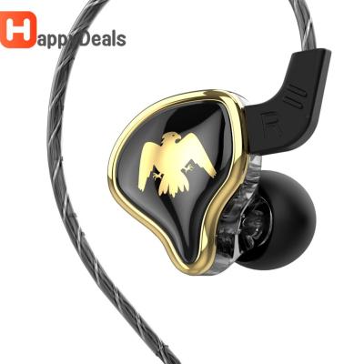 Qkz หูฟัง AK6 Ares,สินค้ามาใหม่หูฟัง HiFi มีสายไดนามิกเบสมีสายหูฟังลดเสียงรบกวนหูฟังเกมสำหรับแท็บเล็ตโทรได้