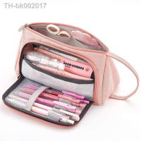 ₪ Large Capacity Pencil Case Kawaii Multifunction Pen Case Pencil Cases Bag School Office Pencil Pouch Student Stationery Supplies