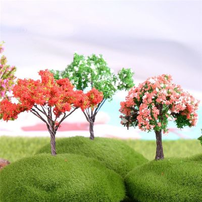 [Like Activities]4ชิ้น /Settree Miniatures PlantLandscape เรซิ่นหัตถกรรม Bonsai Figurine Terrarium อุปกรณ์เสริม Garden Supplies
