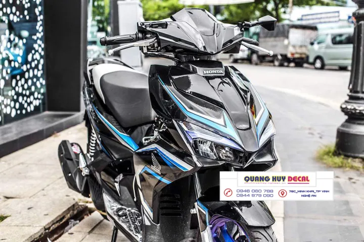 Chi tiết 4 phiên bản 10 màu của Honda Air Blade 2019