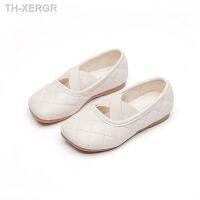 【hot】●  Kids Fashion Flats Color Elastic Band 2023 New Shoes Children Drop Shipping