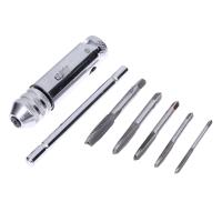 【cw】 Adjustable T Handle Ratchet Holder Wrench for M3/M4/M5/M6/M8 Machine Screw Thread Metric Plug shaped