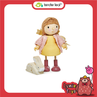 Tender Leaf Toys ของเล่นไม้ ตุ๊กตา เอมี่และกระต่ายตัวโปรด Amy and Her Rabbit