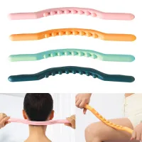 ☬№ Massager for Body Plastic Rolling Bar Back Meridian Scraping Massage Stick SPA Therapy Tool Point Therapy Gua Sha Relaxation