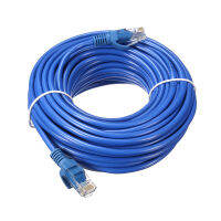 ขั้วต่อสายเคเบิลอีเทอร์เน็ต Rj45 65ft Cat5สีน้ำเงิน15ม. สำหรับเครือข่ายอินเทอร์เน็ต Cat5e สายต่อ Lan สำหรับคอมพิวเตอร์พีซีเครื่องมือสาย