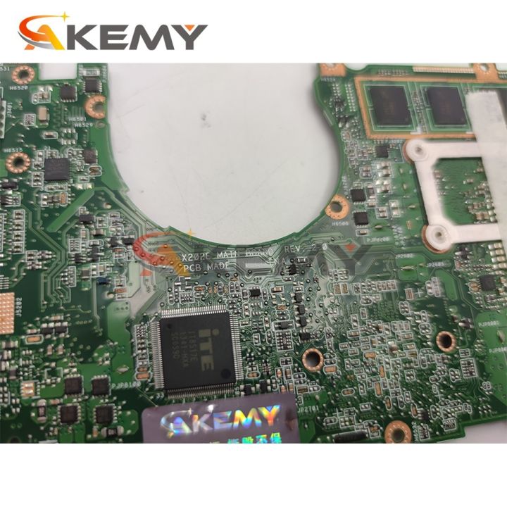 akemy-x202e-laptop-motherboard-for-asus-vivobook-s200e-x201e-x201ep-x201ev-original-mainboard-2gb-ram-8479871007u-cpu