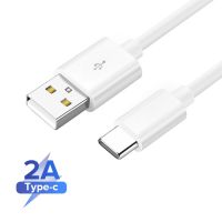 HOT weime428 - / 0.25/1/1.5/2/3M 5V 2A ประเภท C USB C สายชาร์จข้อมูลสำหรับ Samsung Galaxy S9 S8 Plus Note8 A8 A7 A5โทรศัพท์สายไฟ