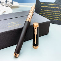 PARKER Premier Black Pink Gold Trim PGT Fountain Pen ปากกาหมึกซึม ป๊ากเกอร์ พรีเมียร์ แบล็ค พิ้งค์โกลด์ทริม ดำแหนบพิ้งค์โกลด์  :  AA GLORY PREMIUM