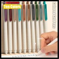 ZHONGGUACANV หมึกสีหมึก ปากกาเจลสี เครื่องมือสำหรับเขียน การอบแห้งอย่างรวดเร็ว ปากกาที่เป็นกลาง คุณภาพสูงมาก 0.5มม. ปากกามาร์กเกอร์ โรงเรียนในโรงเรียน