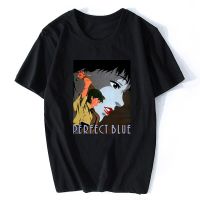 Perfect Blue ญี่ปุ่น Anime เสื้อยืดผู้ชายผ้าฝ้ายชายเสื้อใหม่2019คู่รักฤดูร้อนออกแบบเสื้อยืดผ้าฝ้ายผู้ชาย Vintage T เสื้อ S-5XL