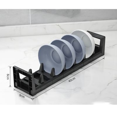 Kitchen Free Perforated Space Aluminum Drain Tableware Rack Kitchen Supplies Storage Rack