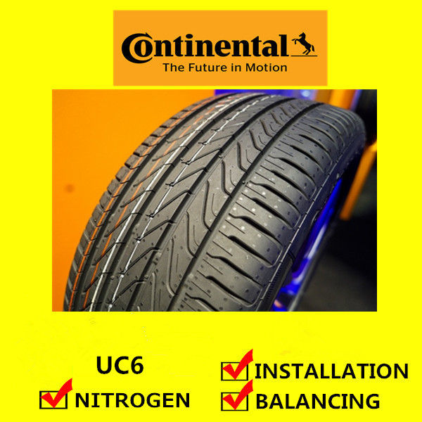 Continental UltraContact UC6 Tyre Tayar Tire(With Installation) 195 ...