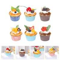 【CW】 Cake Artificial DessertFakePropsCakes Cupcakes Faux DessertsKitchen Lifelike Decoration