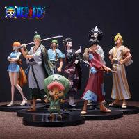 อะนิเมะ One P Iece GK รูป Zoro กิโมโนนามิชุดการกระทำ Figurines มังงะการ์ตูนตุ๊กตาของขวัญพีวีซีรุ่นประดับห้องเด็กของเล่น