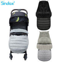 ฤดูหนาวกลางแจ้งหนาถุงนอนเด็กซองถุงนอนที่อบอุ่นทารกแรกเกิด Windproof รถเข็นเด็กเบาะสากลเท้าปก