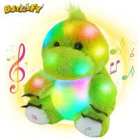 Hot Bstaofy Light-Up ไดโนเสาร์สีเขียวตุ๊กตาสัตว์เรืองแสง LED Plush ของเล่นเรืองแสงของขวัญส่องสว่างสำหรับเด็กผู้หญิงของเล่นวันเกิด Christma