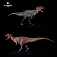 New23 HAOLONGGOOD 1:35 Allosaurus Dinosaur Toy Ancient Prehistroy Animal Model Movable Jaw