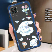 เคสโทรศัพท์สำหรับ Realme C21 C11 C12 C15 C17 8 Pro 7 7i 5 5i 5S 6i C25S แฟชั่นน่ารักการ์ตูนอบเชยและ Melooy สีชมพูเลนส์กล้องป้องกันกรอบขอบ