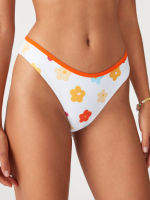 Cider Floral High Cut Bikini Bottom