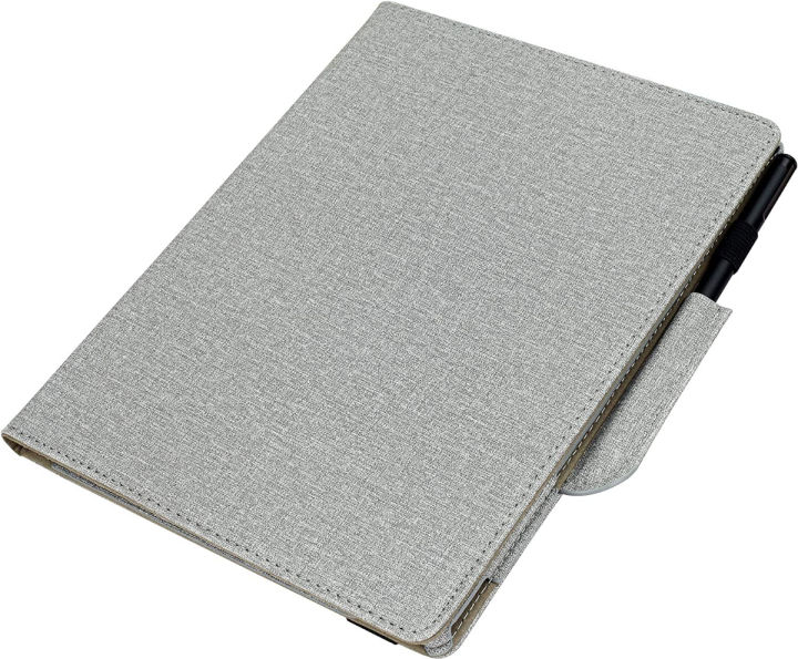 kuroko-book-folio-case-cover-with-hand-strap-and-pen-holder-for-remarkable-2-10-3-inch-digital-paper-2020-released-grey