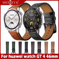 Leather สายนาฬิกา For huawei watch gt 4 46mm สาย สายนาฬิกาข้อมือสำหรับ For huawei watch gt4 46mm นาฬิกา สมาร์ทวอทช์ สายนาฬิกา