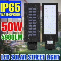 【CW】 50W Street Outdoor Lamp IP65 Floodlight Powered PIR Sensor Garden Lighting