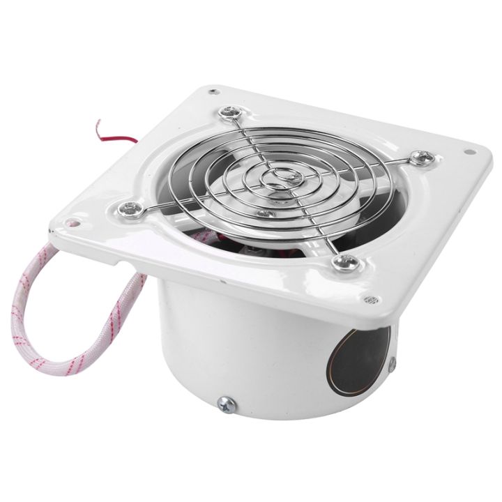 2800RMin Duct Booster Vent Fan Metal 220V 25W 4 Inch Inline Ducting Fan Exhaust Ventilation Duct Fan Accessories