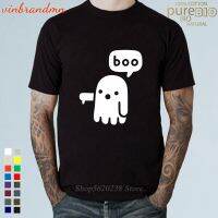 Ghost Of Disapproval Printed T-Shirt Men Fashion Boo Graphic Gift Tee Tops Summer Cotton Short Sleeve Tee Shirts Camisa Hombre