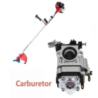 LEYOUFU ชุดคาร์บูเรเตอร์10มม. สำหรับเครื่องตัด Brushcutter 43cc 49cc 52cc