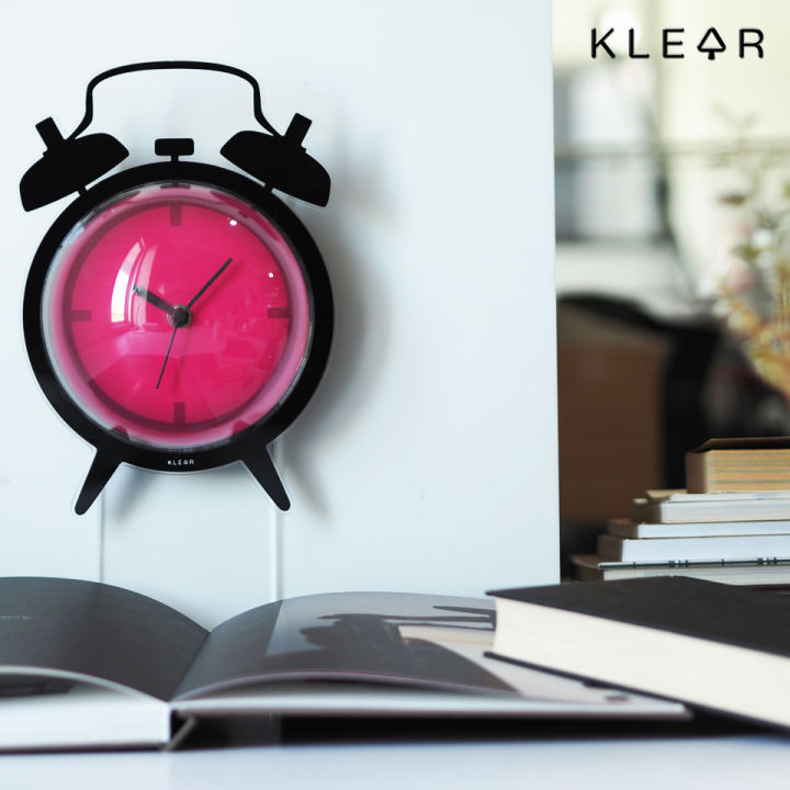 klearobject-นาฬิกาแขวนผนัง-รูปทรงนาฬิกาปลุก-k218-grom-bell-พร้อมส่ง