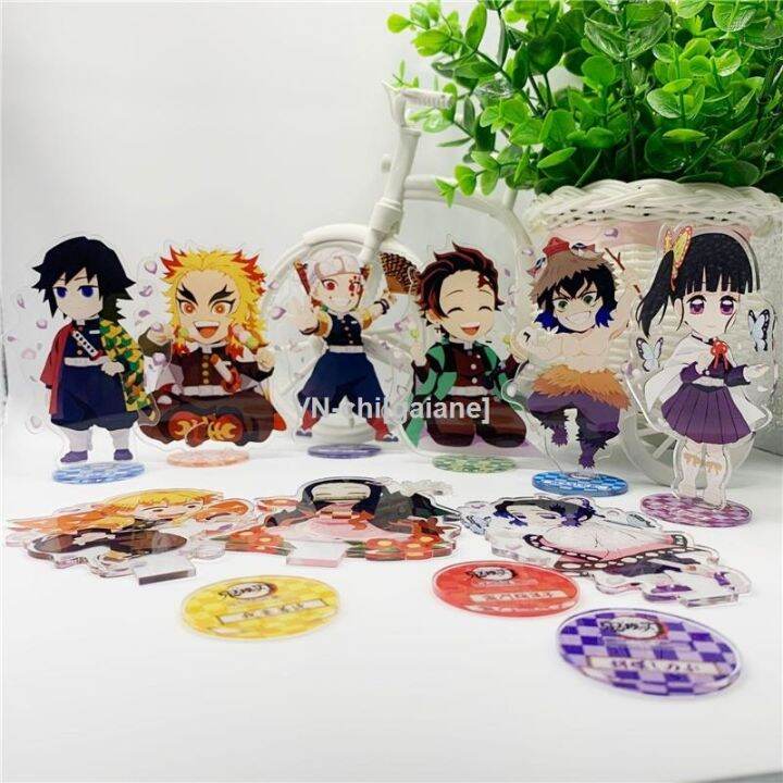 Anime Demon Slayer Kimetsu No Yaiba Stand Acrylic Cute Figure ...