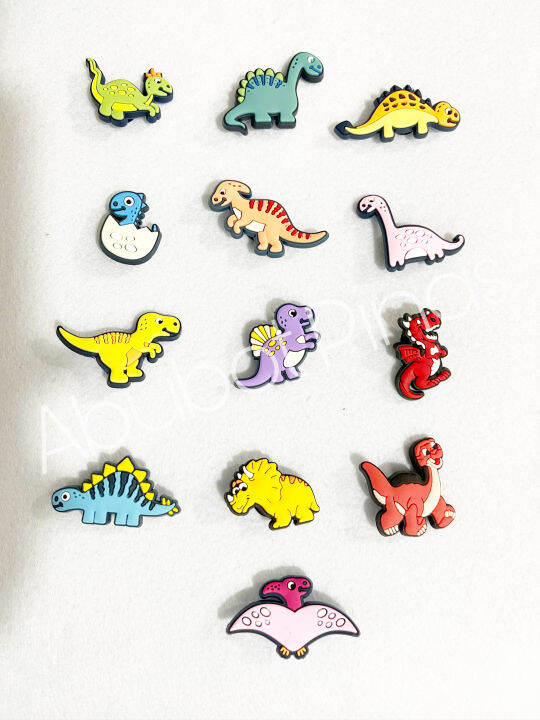 Jibbitz / Dinosaurs design / JIBBITZ CHARMS / HIGH QUALITY Lazada PH