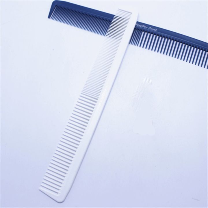 beuy-pro-comb-หวีรองตัดผม-2-ด้าน-สำหรับช่างตัดผม-รุ่น-115-vv14-หัวกว้าง-2-8-ซม-ปลายกว้าง-2-5-ซม-ยาว-21-ซม-น้ำหนัก-6-กรัม-สีขาว