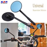 Motorcycle Accessories Rear View Rearview Side Mirrors Bar End Mirror Universal for Yamaha Kawasaki Suzuki Honda Vespa 10mm