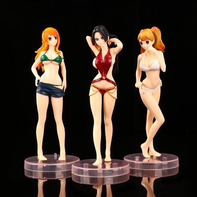 New 3pcs1 set Anime Een Stuk Action Figures 2 Jaar Later Nami Empress Bryn Boyahan Cook action figure model toys