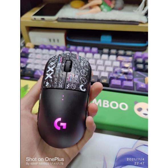 logitech-g-pro-x-superlight-สติกเกอร์เมาส์-gpw-ฟิล์มกันลื่น-กันเหงื่อ