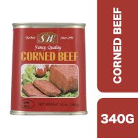 New arrival?? ( x 1 ชิ้น) ?S&amp;W Corned Beef 340g ++ เอสแอนด์ดับเบิ้ลยู คอร์นบีฟ เนื้ออบกระป๋อง 340 กรัม