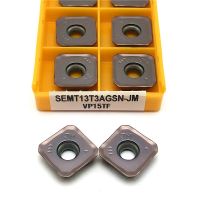 เครื่องมือกัดคุณภาพสูง SEMT13T3AGSN-JM VP15TF เครื่องมือกลึงคาร์ไบด์แทรก CNC Milling insert SEMT 13T3 เครื่องมือตัดโลหะผสมแข็ง