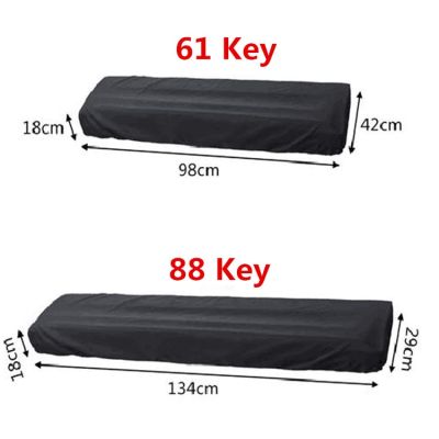 ‘【；】 61/88 Key Digital Electronic Piano Cover Fabric Light Thin Keyboard Instrument Dust Cover Breathable Heat Radiation Dustproof