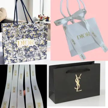 NEW Authentic Christian DIOR Small Textured Paper Store SHOPPING GIFT BAGTissue   eBay