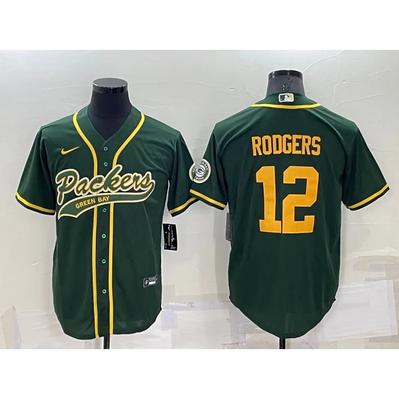 packers baseball jersey