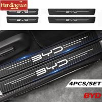 Hardinson BYD Atto 3รถคาร์บอนไฟเบอร์สติ๊กเกอร์แปะประตูสติกเกอร์ป้องกันการงัดแงะ