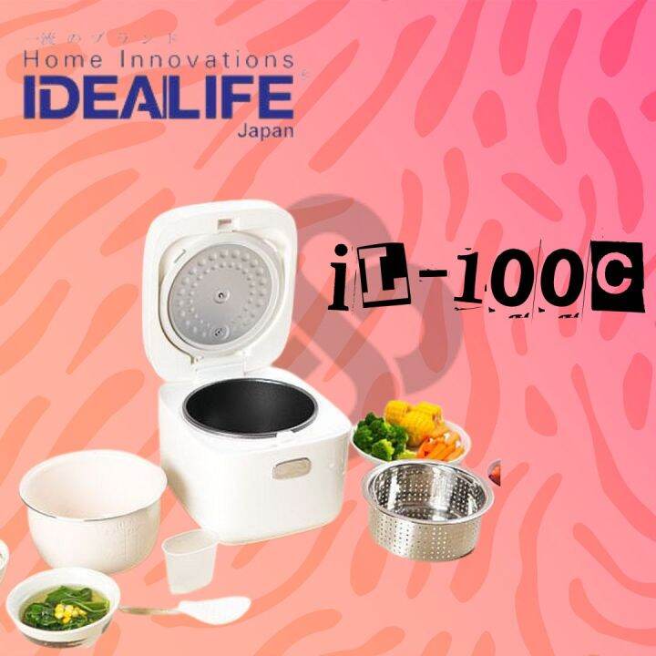 Idealife Rice Cooker Digital Low Carbo Liter Il C Lazada Indonesia