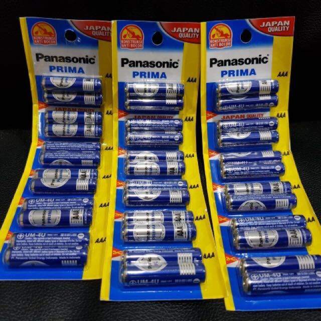 Baterai Panasonic Ukuran Aaa 15 Volt Sidoarjo Lazada Indonesia