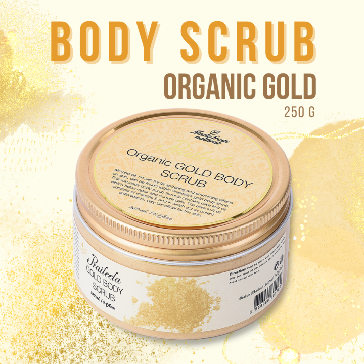GOLD BODY SCRUB 250g บอดี้สครับ สครับขัดผิวขาว ช่วยบำรุงผิว Lazada.co.th
