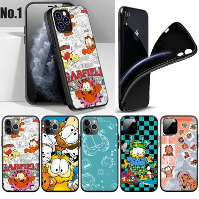 TTL27 Garfield อ่อนนุ่ม High Quality ซิลิโคน TPU Phone เคสโทรศัพท์ ปก หรับ iPhone 7 8 11 12 13 14 Pro XS Max SE X XR Plus SE