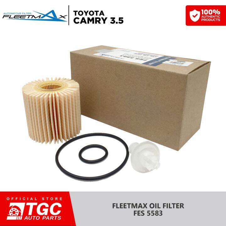 Fleetmax Oil Filter Toyota Camry 3.5 Camry 2.5 20122015 RAV4 2.5 2012 2017 FES5583 1pc