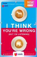 I Think Youre Wrong (But Im Listening) : A Guide to Grace-Filled Political Conversations [Paperback](ใหม่) หนังสืออังกฤษพร้อมส่ง